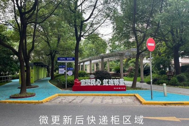 爱游戏体育APP官网入口坑洼不平“小空间”变身“网红”打卡点罗泾宝虹家园这样做(图3)